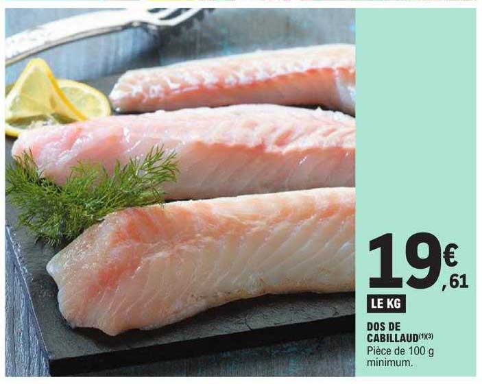 Dos De Cabillaud