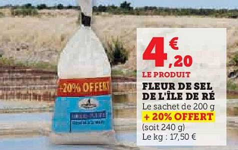 fleur de sel de l'île de ré