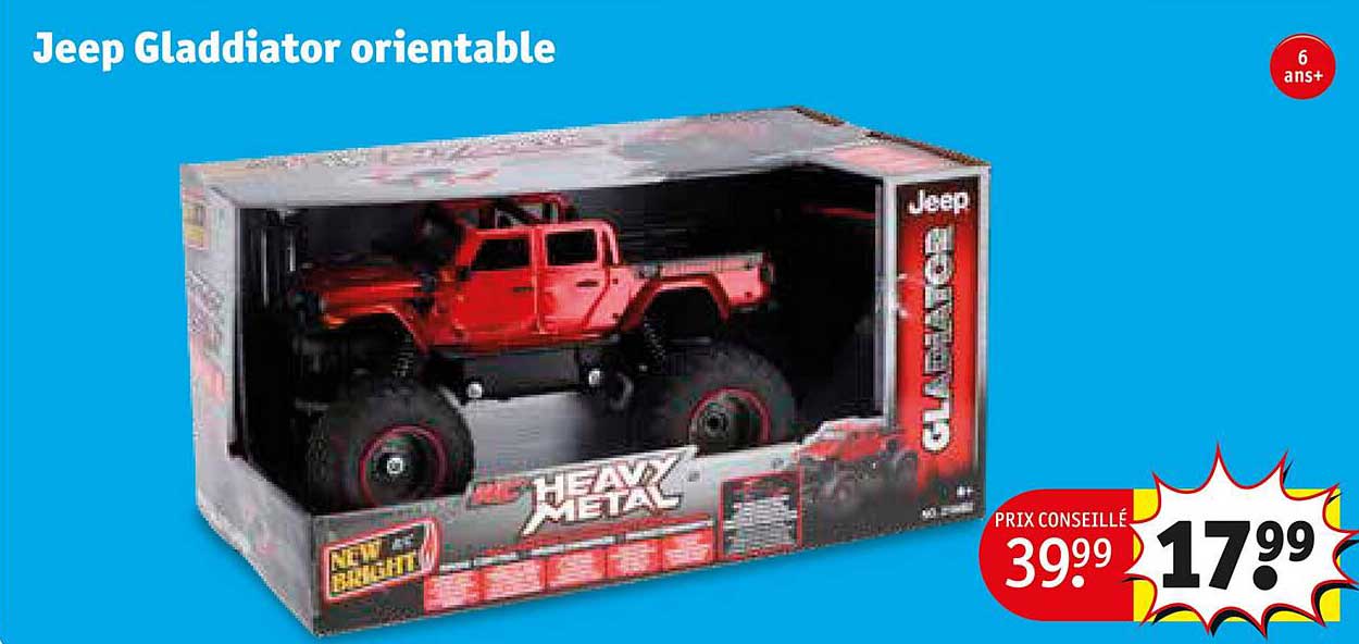 Jeep Gladdiator Orientable