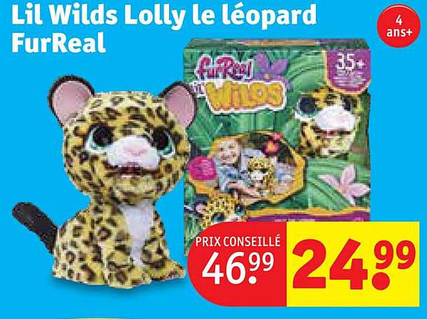 lil wilds lolly le léopard furReal