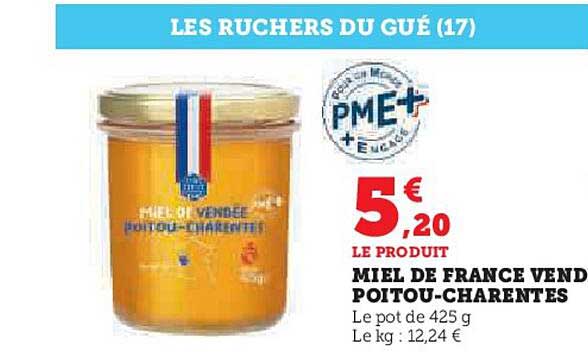 miel de france vend poitou-charentes