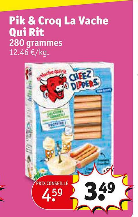 pik & croq la vache qui rit