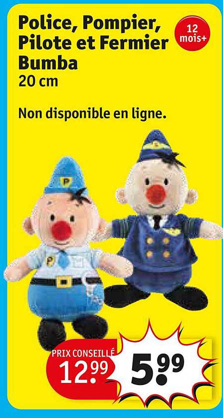 Police, Pompier, Pilote Et Fermier Bumba