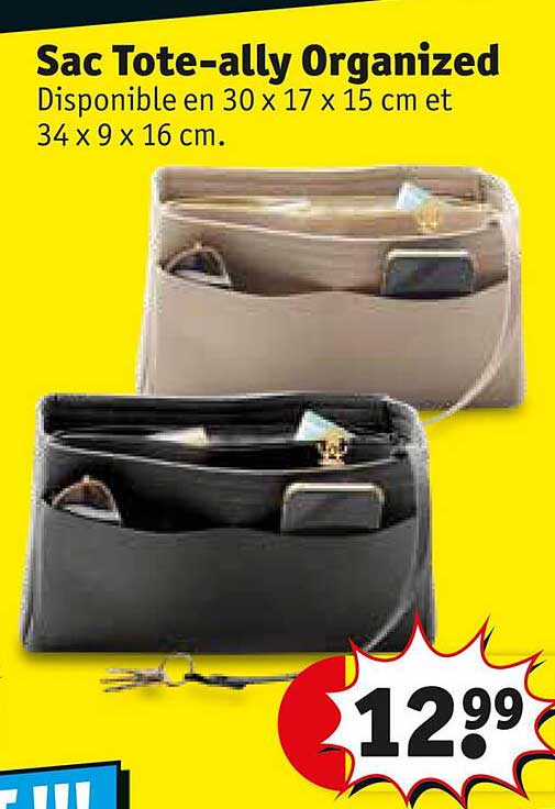 Sac Tote-ally Organized