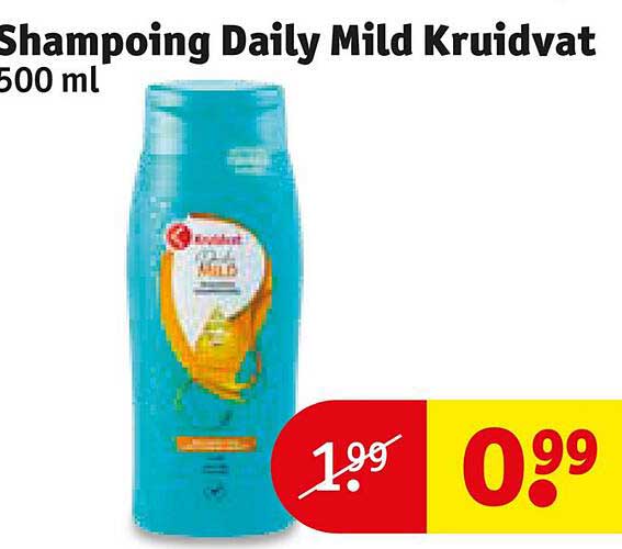 shampoing daily mild kruidvat