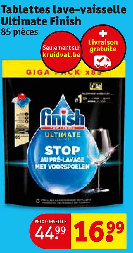 tablettes lave-vaisselle ultimate finish