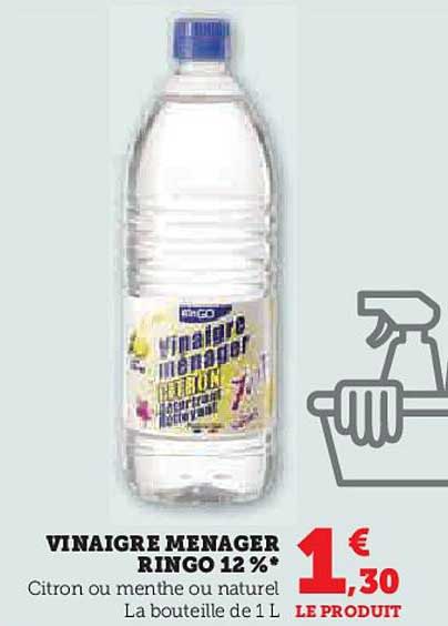 Vinaigre Ménager Ringo 12%