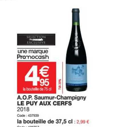 a.o.p. saumur champigny le puy aux cerfs
