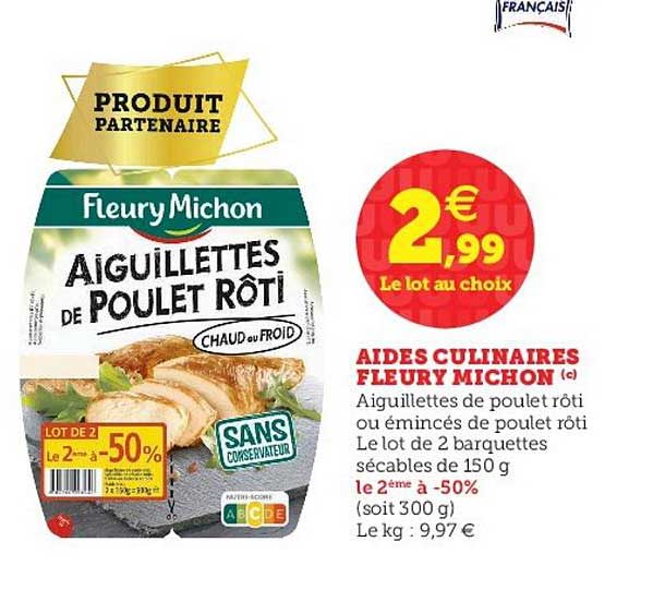aides culinaires fleury michon