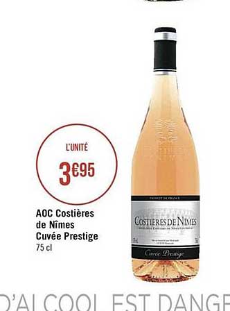 aoc costières de nîmes cuvée prestige