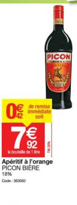 apéritif à l'orange