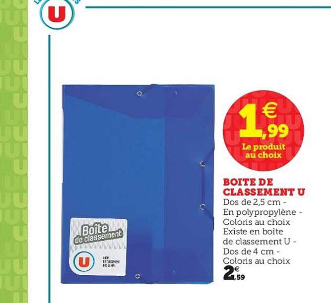 Boite De Classement U