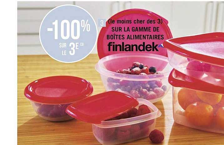 boîtes  alimentaires finlandek
