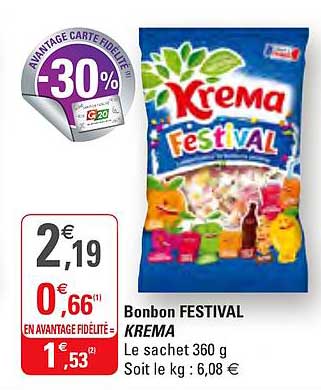 bonbon festival krema
