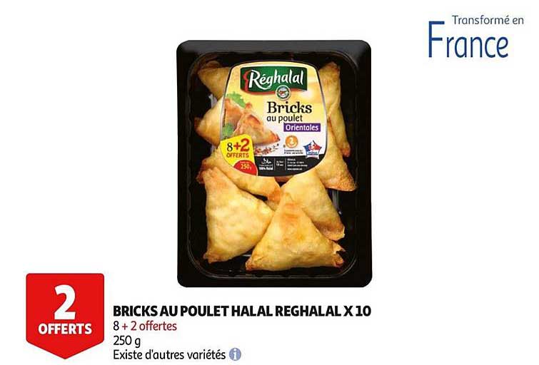 bricks au poulet halal reghalalx10