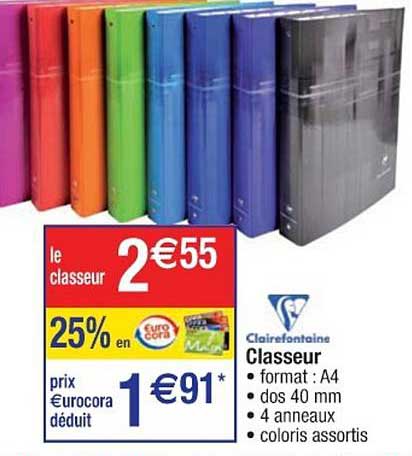 Classeur Clairefontaine