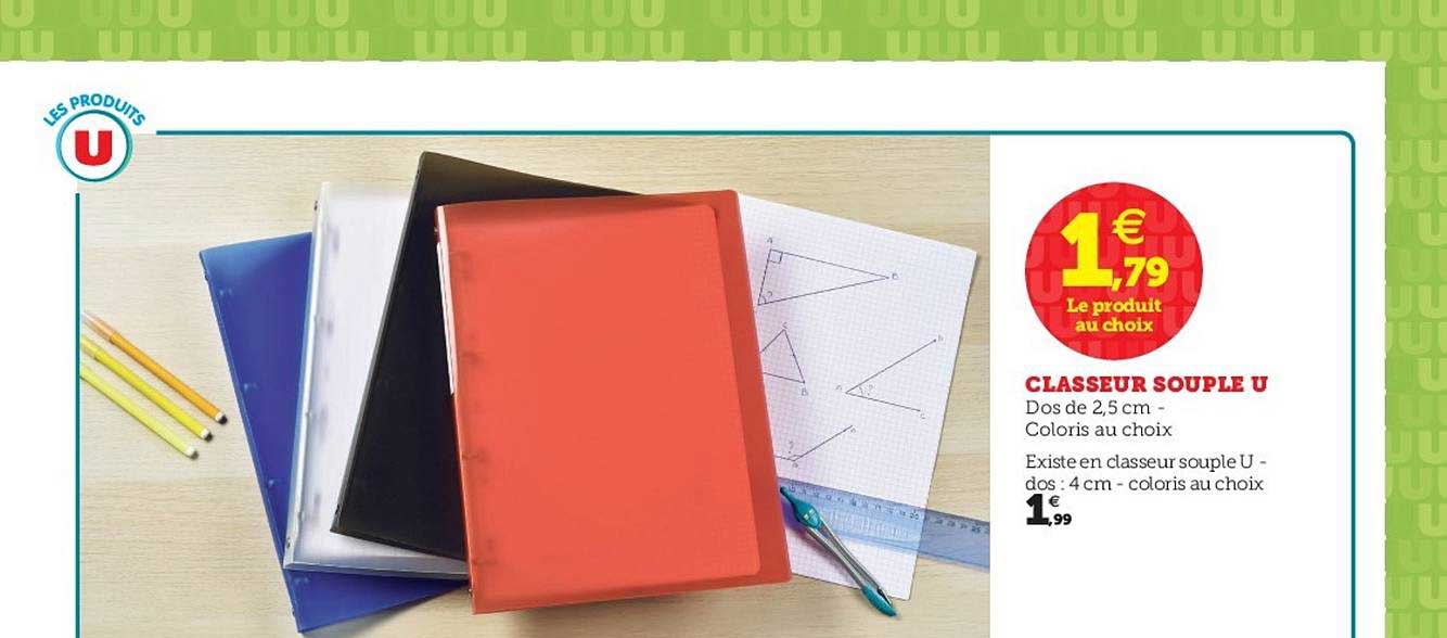 Classeur Souple U