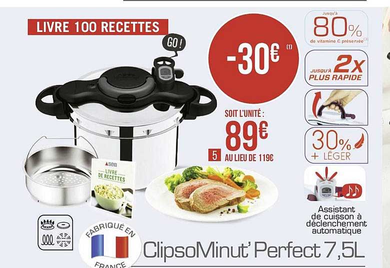 clipsominut perfect 7.5 l