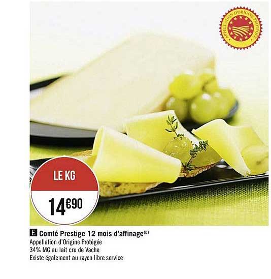Comté Prestige 12 D'affinage