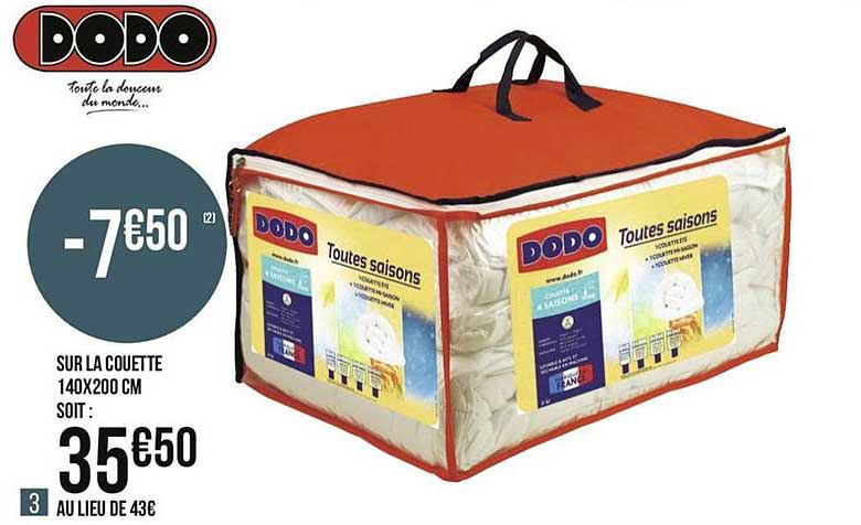 couette toutes saisons dodo