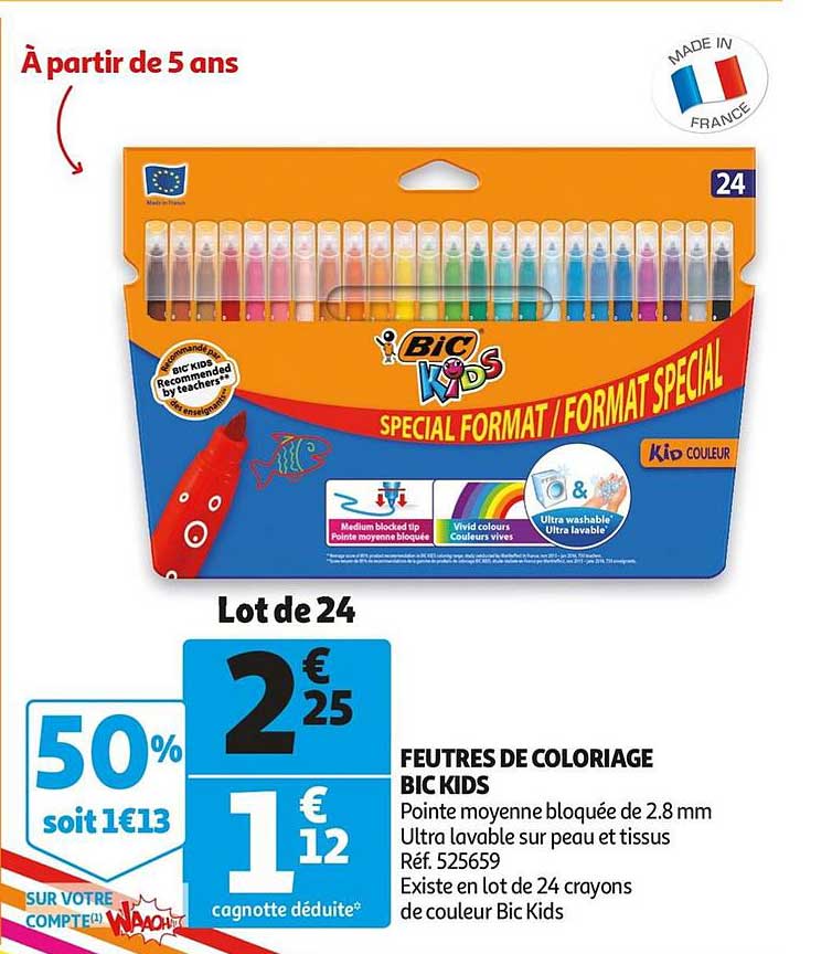 Feutres De Coloriage Bic Kids