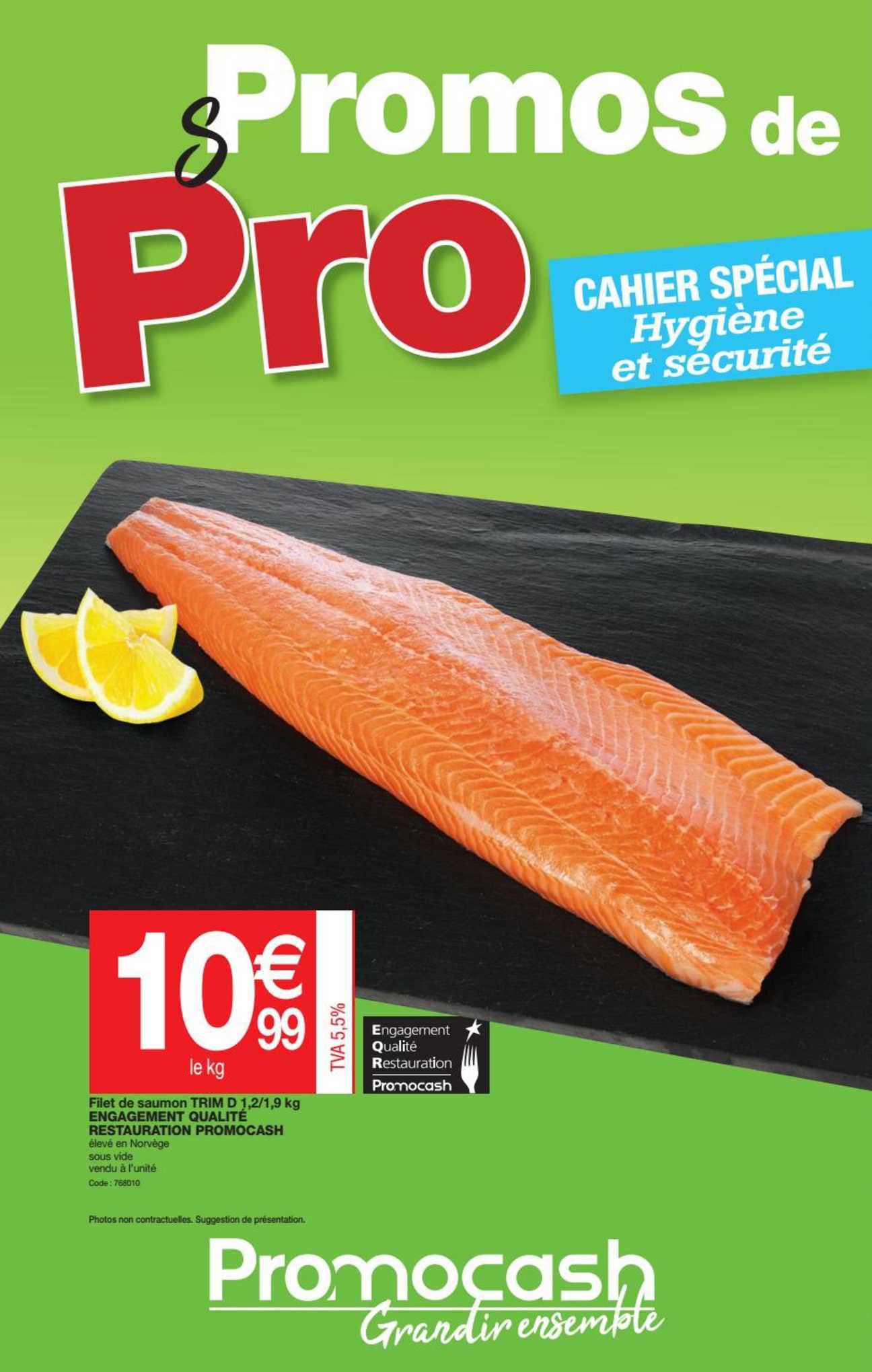 filet de saumon trim d 1.2 1.9 kg engagement qualité restauration promocash