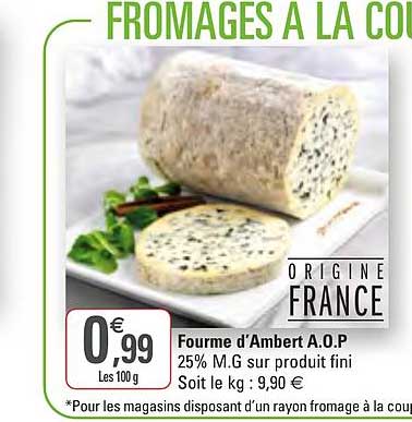 fourme d'ambert  aop