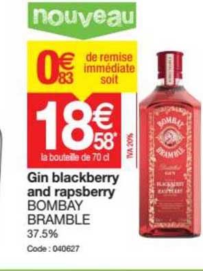 gin blackberry and rapsberry bombay bramble