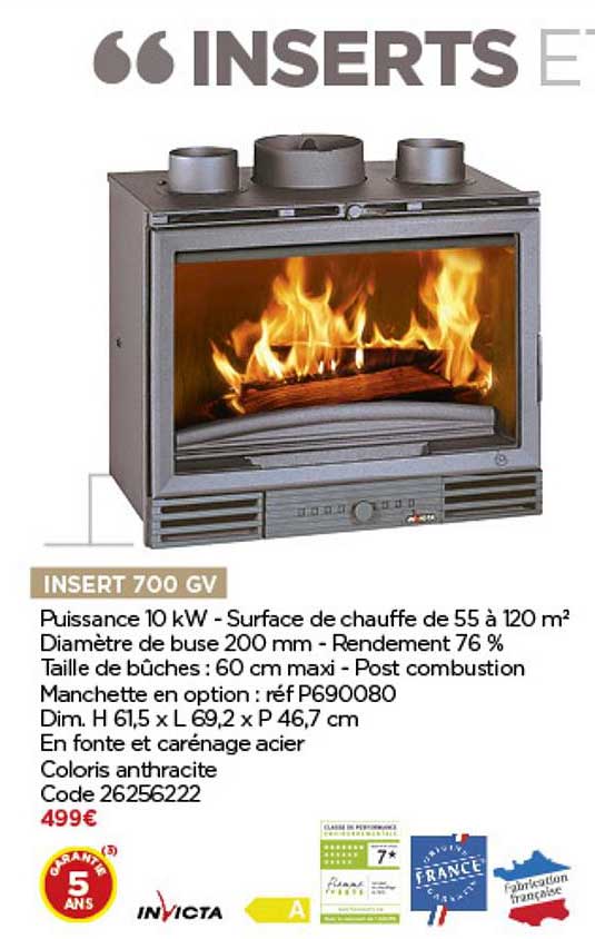Insert 700 Gv Invicta