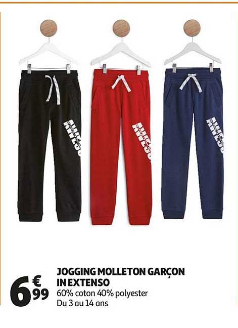 jogging molleton garçon in extenso