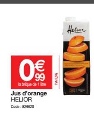 Jus D'orange Helior