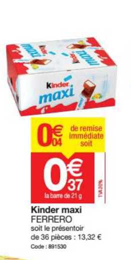 Kinder Maxi Ferrero