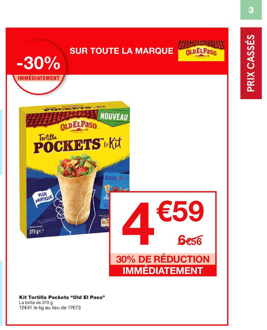 kit tortilla pockets old el paso  30% de réduction immédiatement