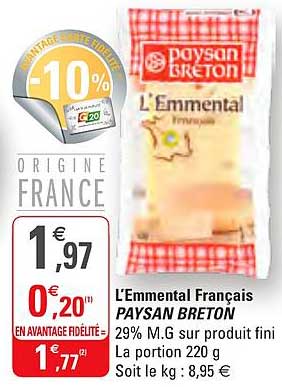 l emmental français paysan breton
