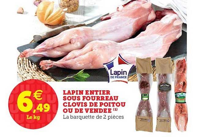 lapin entier sous fourreau clovis de poitou ou de vendée lapin de france