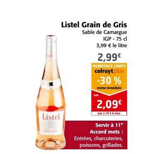 Listel Grain De Gris  -30% Remise Immédiate