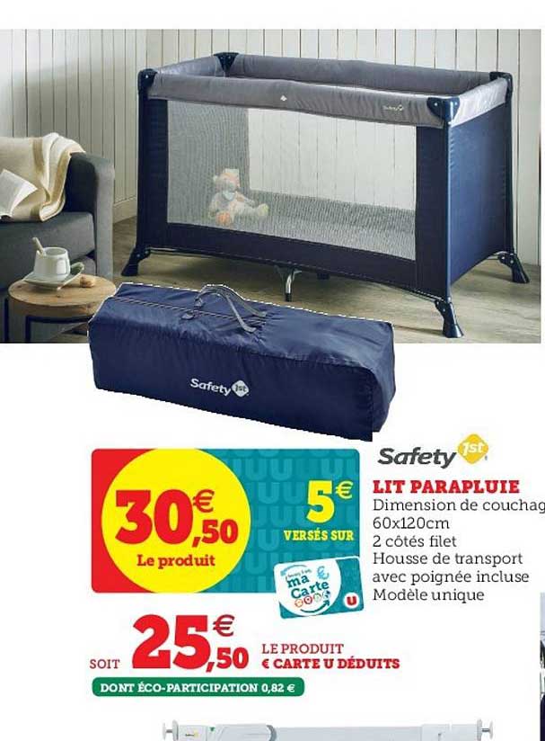 lit parapluie safety 1st