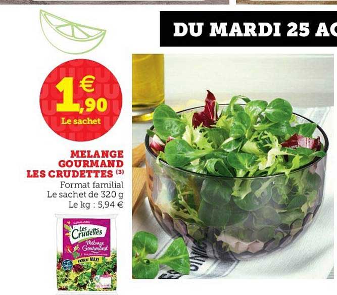 Mélange Gourmand Les Crudettes