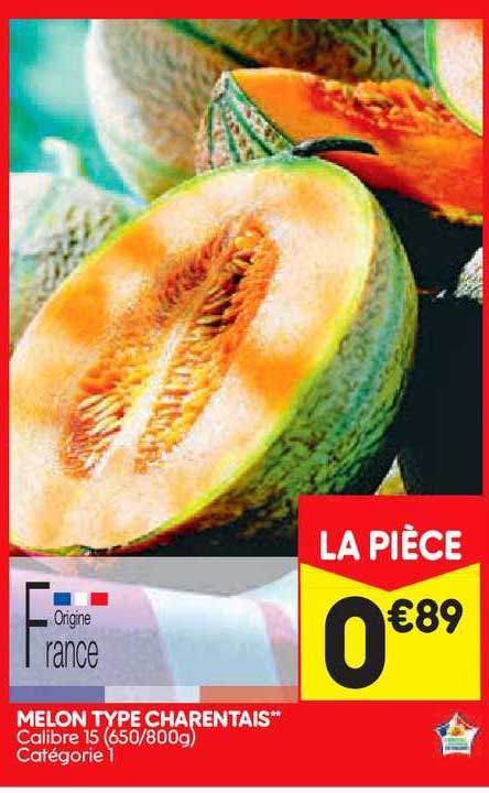 melon type charentais