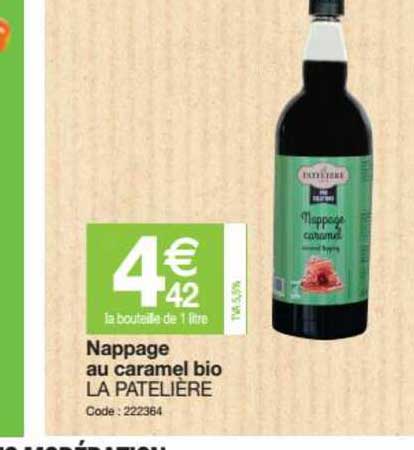 nappage au caramel bio la patelière