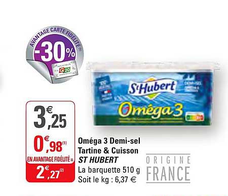 oméga 3 demi sel st hubert