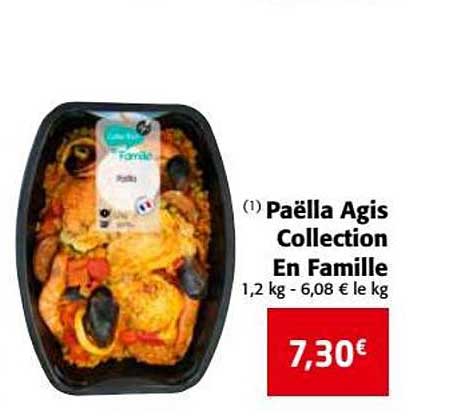 paëlla agis collection en famille