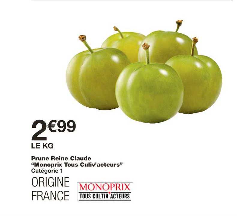 prune reine claude tous cultiv acteurs