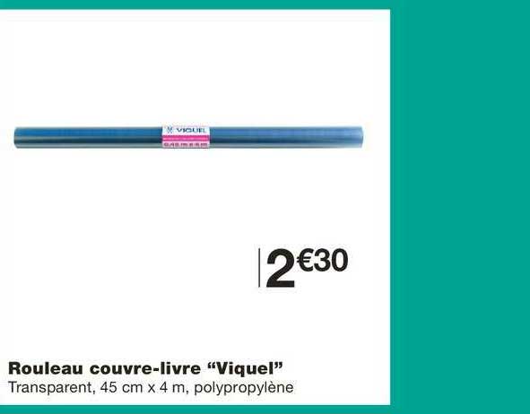 rouleau couvre livre viquel