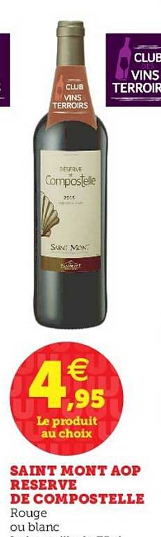 saint mont aop réserve de compostelle