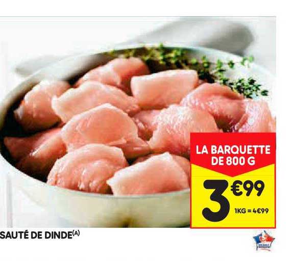 Sauté De Dinde