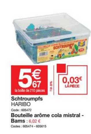 schtroumpfs haribo