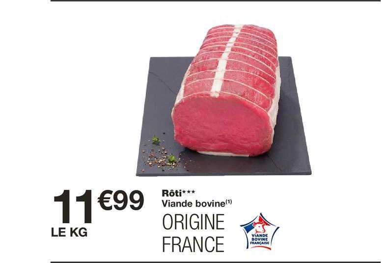 Viande Bovine Rôti