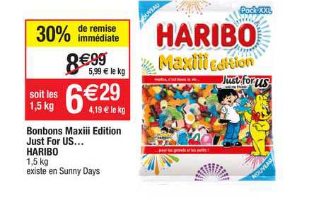 bonbons maxiii Edition just for us... haribo