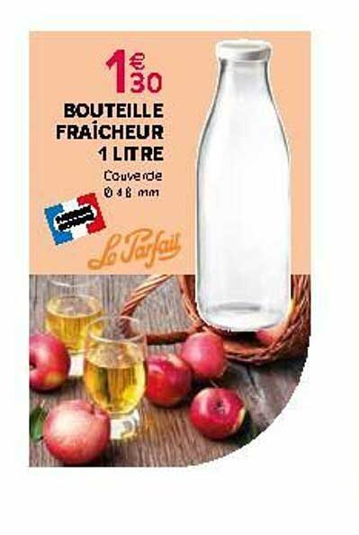 bouteille fraîcheur 1 litre
